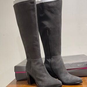 Vince Camuto Women's Gray Knee-High Boots